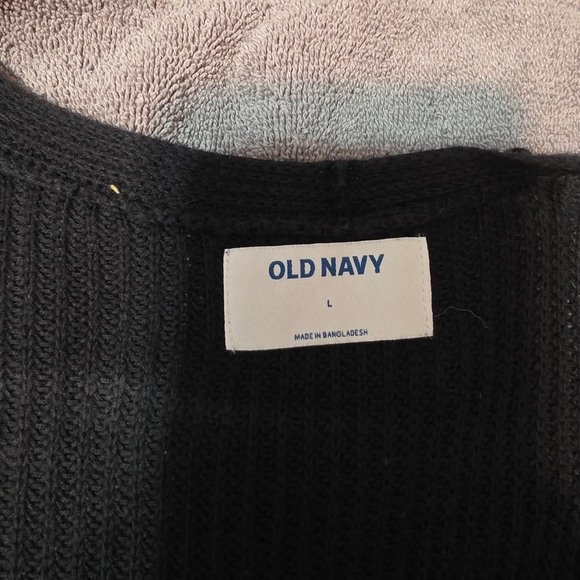 Old Navy Black Knit Sweater - Picture 2 of 2